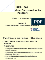Commercial and Corporate Law For Managers: PRBL 004