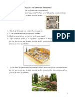 Ejercicios de clases o tipos de Jardines