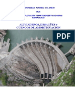 Aliviaderos, Desagües y Cuencos de Amortigüación MUC - 2014 PDF