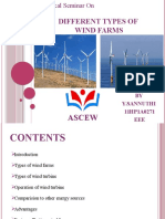 Different Types of Wind Farms: Ascew