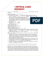 Loan Form Agreement Template