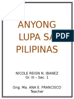 Anyong Tubig Sa Pilipinas