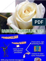 Rasional Kurikulum 2013