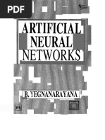 Download ANN by BYegnanarayanapdf by Lalit Kumar SN325470512 doc pdf