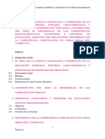 Tema 14 Lengua Castellana y Literatura