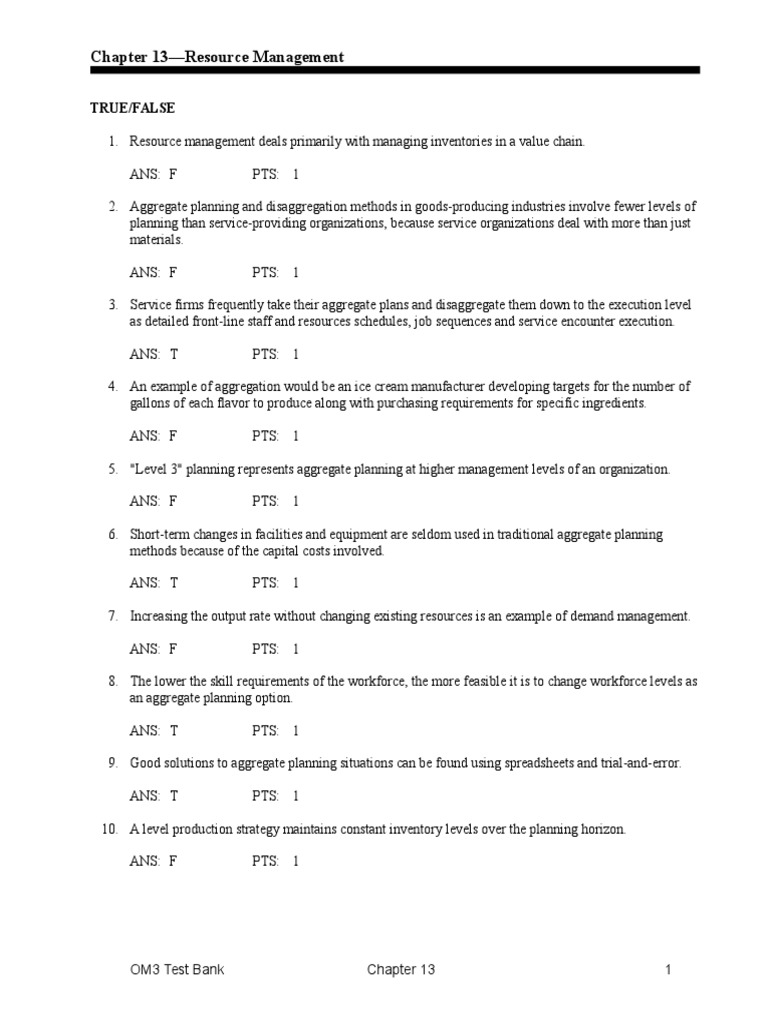 Master Production Scheduling Insights | PDF | Inventory | Labour Economics