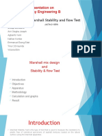 Marshal Stability Test