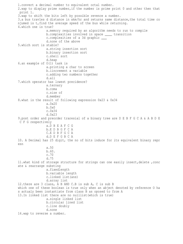 Hexadecimal to Decimal and Binary Conversions | PDF | Computers ...