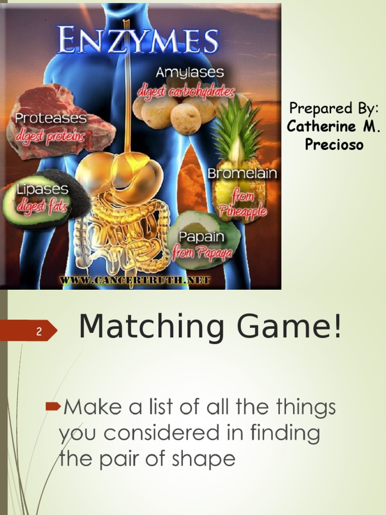 Enzyme Ppt Active Site Enzyme