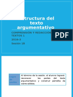 1B-ZZ03 El Texto Argumentativo - Cierre - 2016-3 39816