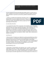 5 Propuestas para Trabajar El Desarollo Emociones en El Jardin y Escuela