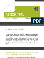 ALGORITMA Exhaustive Search