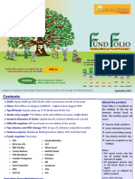 FUND FOLIO - Indian Mutual Fund Tracker - September 2016
