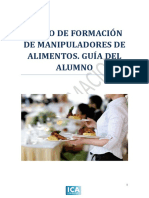 Manual Manipulador de alimentos