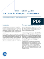 Clamp-On Flow Meter