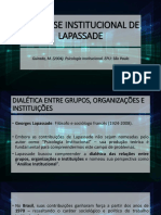 A Análise Institucional - Georges Lapassade PDF
