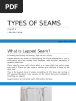 Lapped Seams