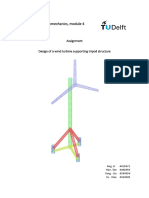 Primary Design of A Tripod Supporting Structure For Wind Turbine