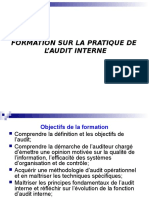 Formation Pratique Sur LAudit Interne 1