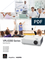 VPL-E200 Series Projector