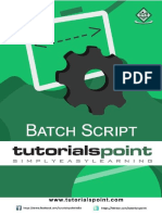 Batch Script Tutorial