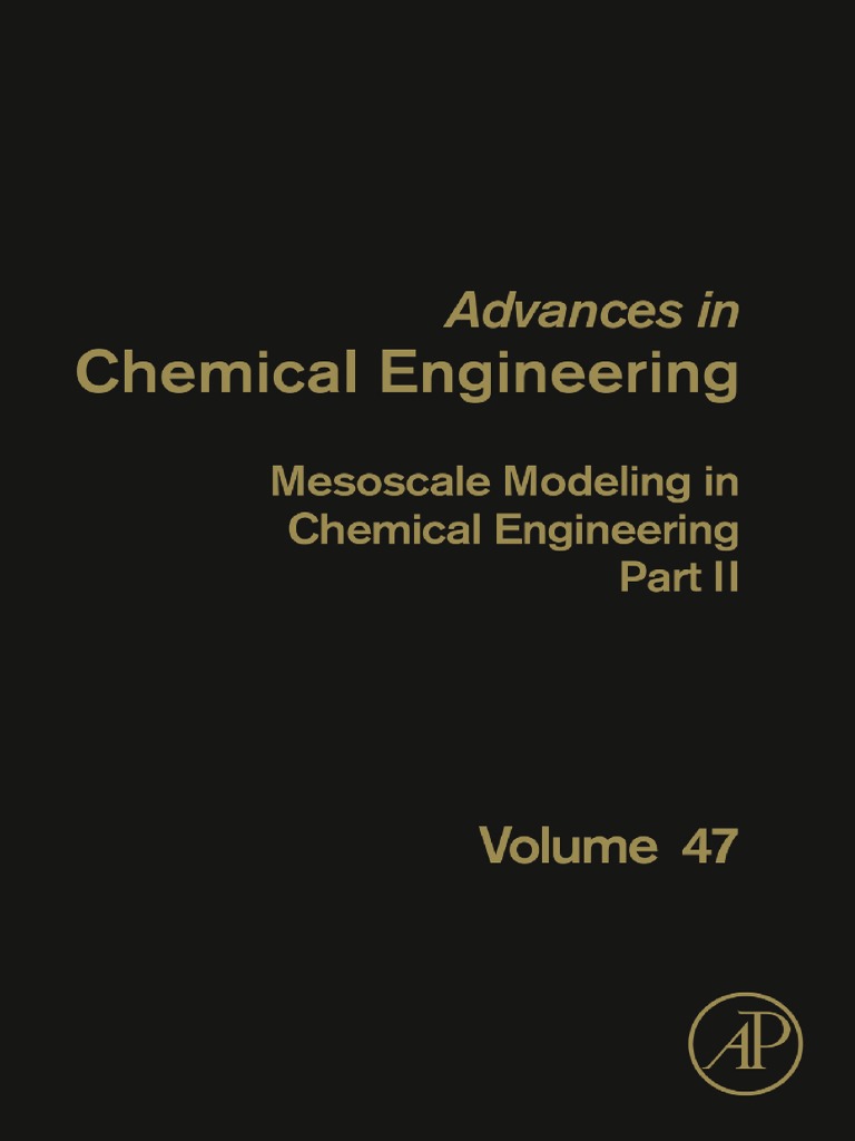 Mesoscale Modeling in Chemical Engineering Part II (2015) PDF Density Functional Theory