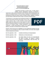 Por nuestro derecho a decidir despenalización del aborto