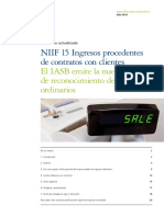 Deloitte ES Auditoria NIIF 15 Ingresos Procedentes de Contratos Con Clientes