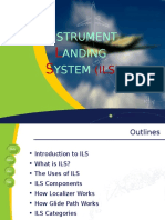 ILS GUIDE AIRCRAFT LANDING