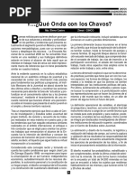 Que Onda Con Los Chavos