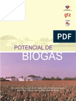 Potencial de Biogás