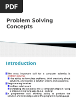 Problem Solving Concepts