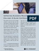 Improving Academic Readiness for College