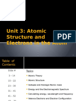 unit 3 atomic structure and electrons in the atom ppt