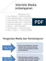 Karakteristik Media Pembelajaran