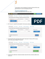 Instruksi Konversi Dokumen Word Ke PDF