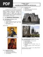 Noções de Movimentos Artísticos