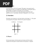 Project Report Tic Tac Toe