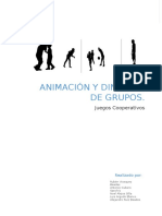 Juegos cooperativos animación grupos