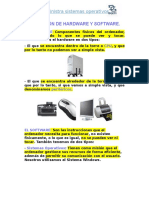 Diferencia Entre Hardware-software y Los Elementos de Una Computadora