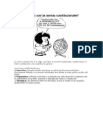 Qué Es y Cuáles Son Las Normas Constitucionales