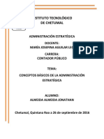 Conceptos Básicos de La Administración Estratégica PDF