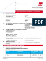 Ficha de Seguridad Del Metanol