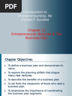 Introduction To Entrepreneurship, 8e Donald F. Kuratko: Entrepreneurial Ventures & The Business Plan