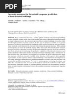 Fabrizio Mollaioli - Intensity measures for the seismic response prediction of base isalted buildings.pdf