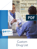 Custom Drug List Formulary