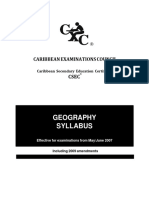 CSEC Geography