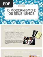 O Modernismo e Os Seus -Ismos