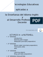 Nuevas Tecnologías Educativas Aplicadas A La Enseñanza Del Idioma Inglés y Al Desarrollo Profesional Del Docente