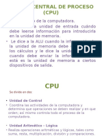Unidad Central de Proceso (Cpu)